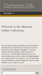Mobile Screenshot of museum.doaks.org
